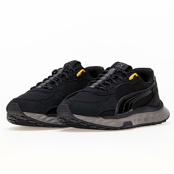 PUMA WILD RIDER BLK NJR - Picture 2 of 15